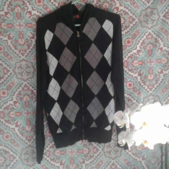 G by Guess Other - G by Guess Soft Cotton Checkered Jacket, Size M